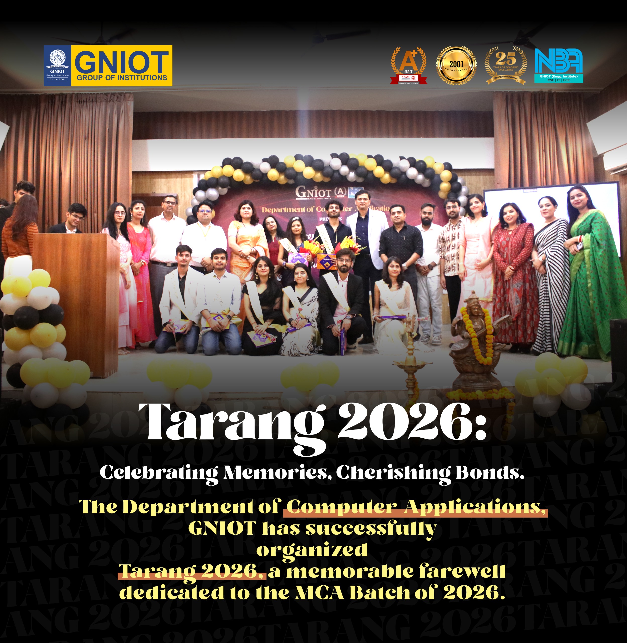 Tarang 2026 A Farewell to Remember